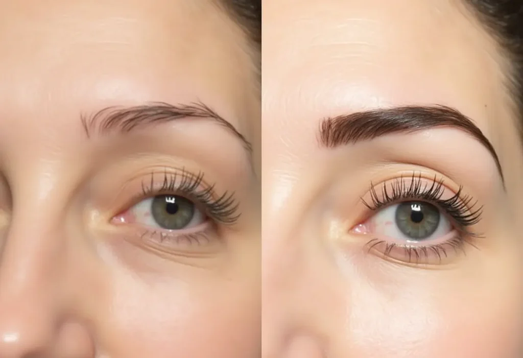 szemöldök tetoválások